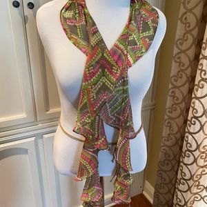 Chico’s Ruffled Scarf